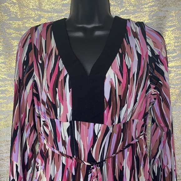 Motherhood Maternity Multicolour Abstract Print Blouse Size M - Picture 3 of 13